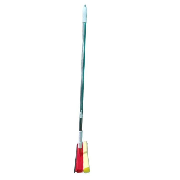 Multi-Purpose Window Cleaner Tool – High-Absorbent Sponge Scrubber & Streak-Free Rubber Squeegee Blade