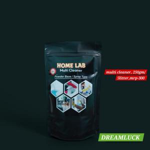 HOME LAB Multi Cleaner Powder Base Concentrate (250g Makes 5 Liters) | 100% Acid-Free All-Purpose Spray Cleaner
